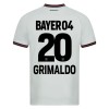 Oficiální Fotbalový Dres Bayer 04 Leverkusen Alejandro Grimaldo 20 Hostující 2023-24 pro Muži